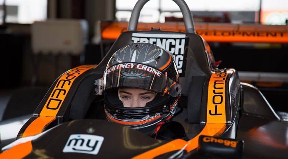Courtney Crone Secures 2017 VMB Driver Development Racing Scholarship