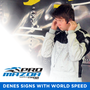 Phillippe Denes Joins World Speed Motorsports
