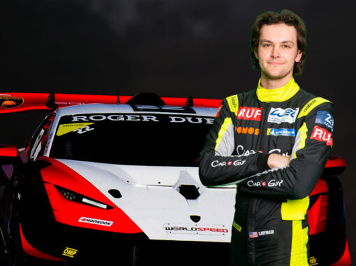Scott Huffaker to Co-Pilot the World Speed / Graham Prewett #22 Lamborghini for 2024