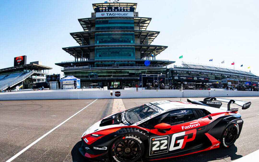 Indianapolis Motor Speedway Podium finishes in the Lamborghini Super Trofeo at the Brickyard!
